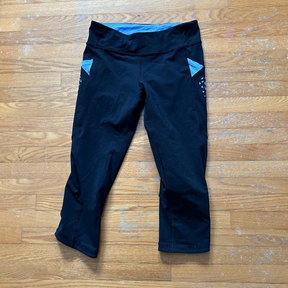 Ivivva capri Black with lavender purple detailing